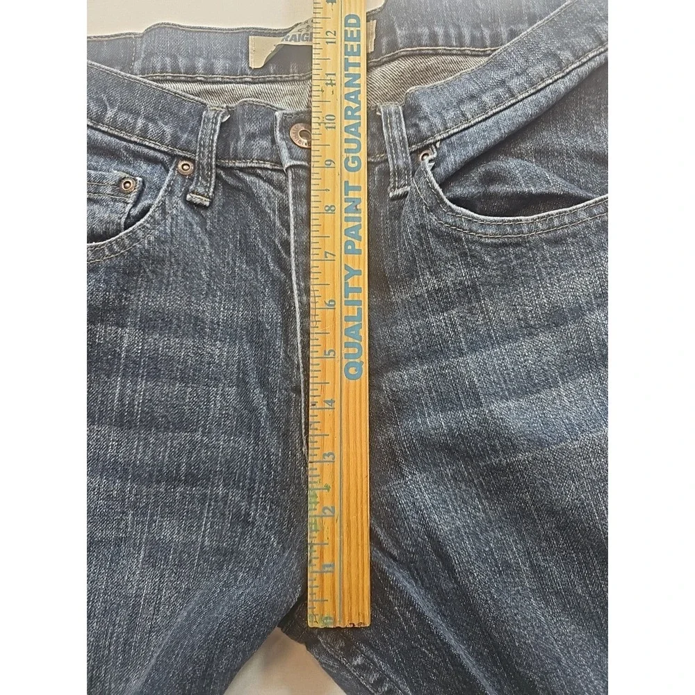 Wrangler Mens Jean 33x30* Blue Original Straight Fit Denim Cowboy Work